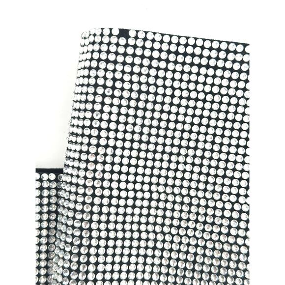 Gianni Bini Gabor Rhinestone Wedge Heel Knee Boots Womens Size 6.5 Pointy Toe - Picture 12 of 14